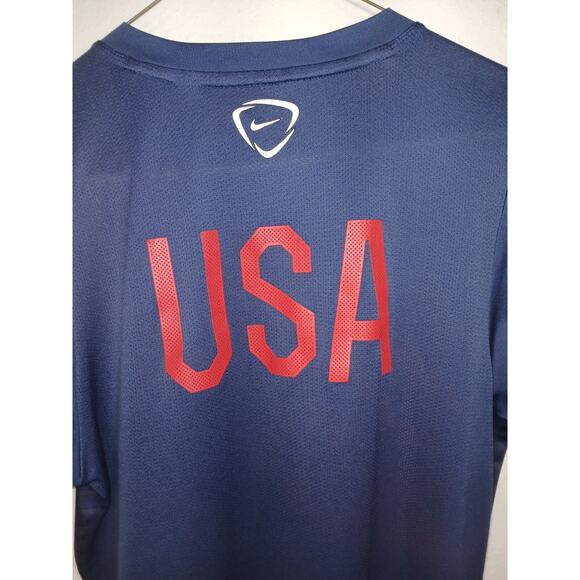 PARIS OLYMPICS TEAM USA NIKE MENS SOCCER JERSEY DRI-FIT SIZE (SMALL) - Picture 4 of 5